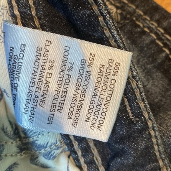 Silver aiko mid Capri jeans - Picture 5 of 7